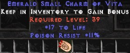 11 Resist Poison w/ 16-19 Life SC