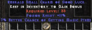 11 Resist Poison w/ 7% MF SC