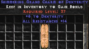 12-14 Resist All w/ 4-5 Dex GC