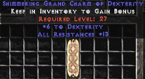 12-14 Resist All w/ 6 Dex GC