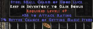 36 Attack Rating w/ 7% MF SC - Perfect