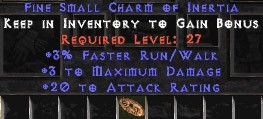 3 Max Damage w/ 20 AR & 3% FRW SC - Perfect