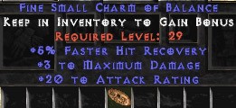 3 Max Damage w/ 20 AR & 5% FHR SC - Perfect