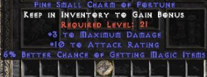 3 Max Damage w/ 10-16 AR & 5% MF SC