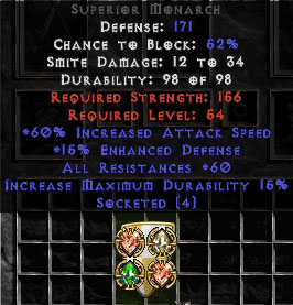 60 Resist All/60 IAS Monarch