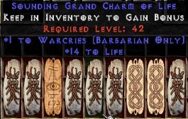 9 x Pack - Barbarian Warcries w/ 10-20 Life GC