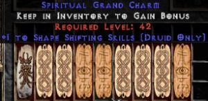 9 x Pack - Druid Shape Shifting Skills GC (plain)