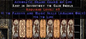 9 x Pack - Amazon Passive & Magic Skills w/ 10-20 Life GC