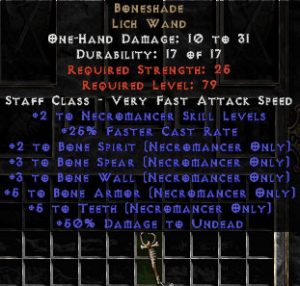 Boneshade - 2 Skills/2/3/3/5/5 - Perfect