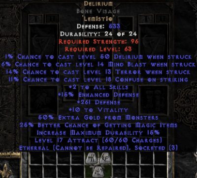 Delirium Bone Visage - Ethereal