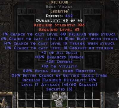 Delirium Bone Visage