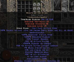 Breath of the Dying Ghost Spear - Ethereal - 400-414% ED