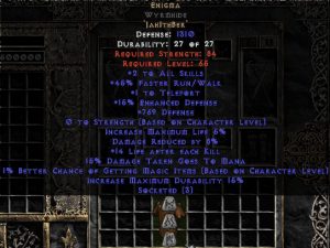 Enigma Wyrmhide +750-769 Defense