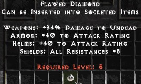 Flawed Diamond - Pack of 88