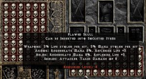 Flawed Skull - Pack of 88