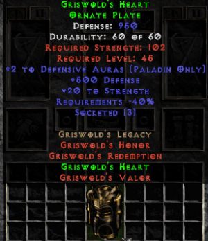 diablo 2 enigma in griswolds