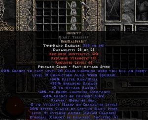 Infinity Giant Thresher - Ethereal - 255-294% ED & -45-54% ELR