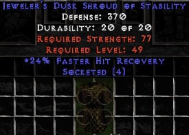 Jeweler's Dusk Shroud of Stability - 24% FHR/4 Socket