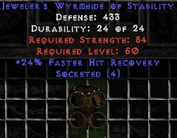 Jeweler's Wyrmhide of Stability - 24% FHR/4 Socket