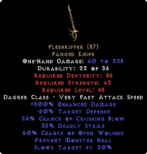 Fleshripper 275%+ ED