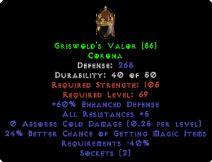 griswolds heart and insight diablo 2