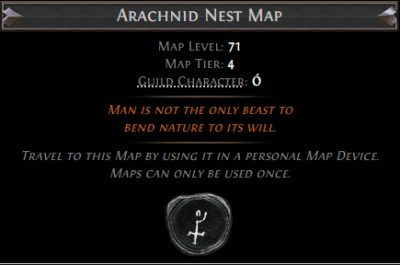 Arachnid Nest Map - Image 2