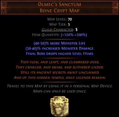 Olmec's Sanctum (Bone Crypt Map) - Image 2