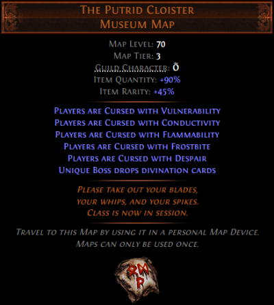 The Putrid Cloister (Museum Map) - Image 2