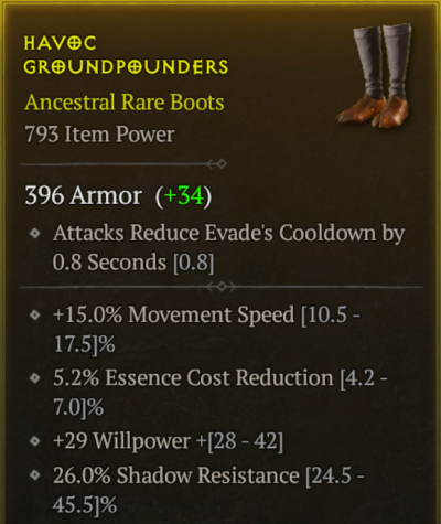 Any Boots: 2 Guaranteed Affixes - Image 2